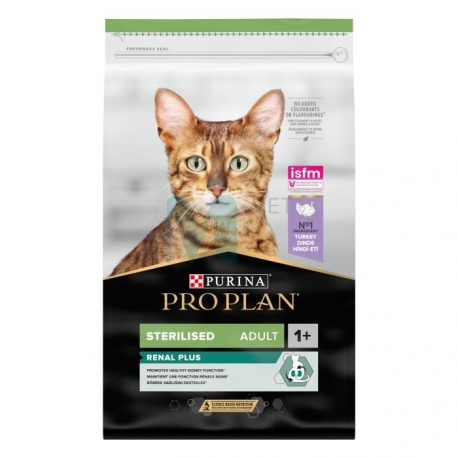 PRO PLAN KASSI TÄISSÖÖT STERIL.KALKUN 3kg PRO PLAN KASSI TÄISSÖÖT STERIL.KALKUN 3kg