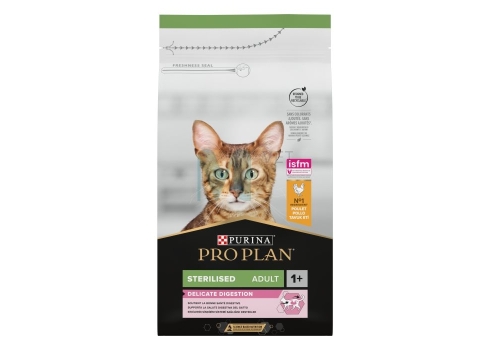 PRO PLAN KASSI TÄISSÖÖT STERIL. OPTIDIGEST KANA 1,5kg
