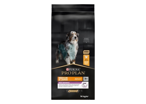 PRO PLAN KOERA TÄISSÖÖT KESKM/SUUR TÕUG 7+ KANA 3kg