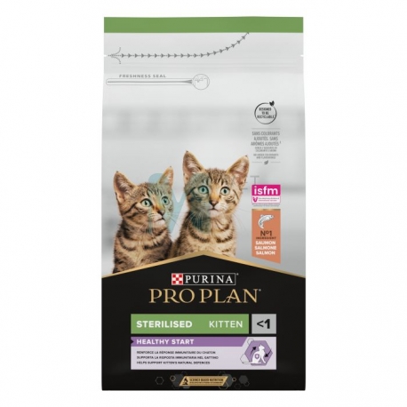 PRO PLAN JUNIOR sterilised lõhega kassitoit 3kg PRO PLAN JUNIOR sterilised lõhega kassitoit 3kg