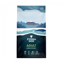Prima Dog täistoit lammas-kartul kõikidele täiskasvanud koertele 12 kg