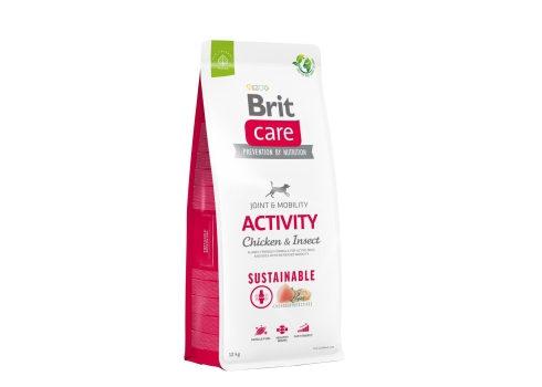 Brit Care Sustainable Activity Chicken&Insect koeratoit 12kg