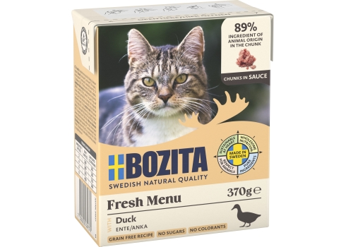 Bozita kassikonserv Duck in sauce 6x370g