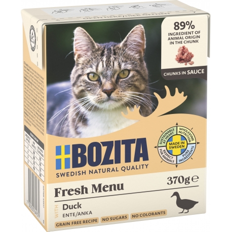 Bozita kassikonserv Duck in sauce 6x370g