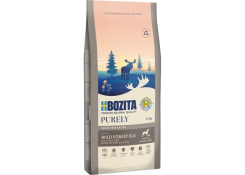 Bozita Purely Puppy&Junior ELK LARGE GRAIN FREE koeratoit 2,5kg