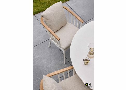 Aiatool Apple Bee CONDOR valge / beež, 60x51xH76 cm