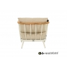 Tugitool Apple Bee CONDOR valge / beež, 63x80xH66 cm