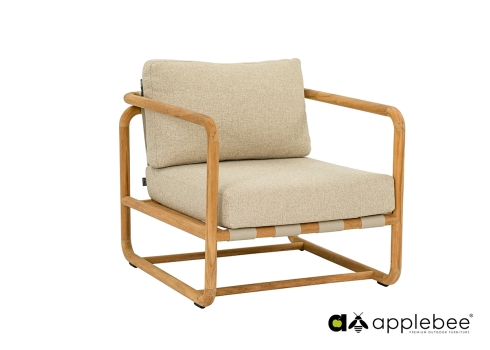 Tugitool Apple Bee DOLCE pruun / beež, 75x71xH66 cm