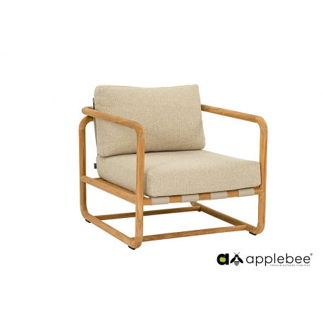 Tugitool Apple Bee DOLCE pruun / beež, 75x71xH66 cm Tugitool Apple Bee DOLCE pruun / beež, 75x71xH66 cm