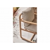 Aiamööbli komplekt Apple Bee DOLCE pruun / beež, söögilaud + 6 tooli