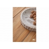 Aiamööbli komplekt Apple Bee DOLCE pruun / beež, söögilaud + 6 tooli