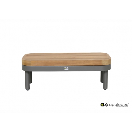 Diivanilaud Apple Bee MAUI pruun / hall, 85x40xH31 cm