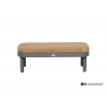 Diivanilaud Apple Bee MAUI pruun / hall, 85x40xH31 cm