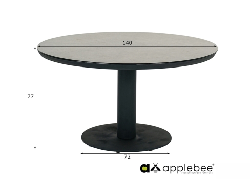 Aialaud Apple Bee MELVILLE hall / must, D140xH77 cm