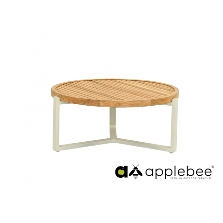 Diivanilaud Apple Bee MONACO helebeež / tiik, D75xH34 cm Diivanilaud Apple Bee MONACO helebeež / tiik, D75xH34 cm