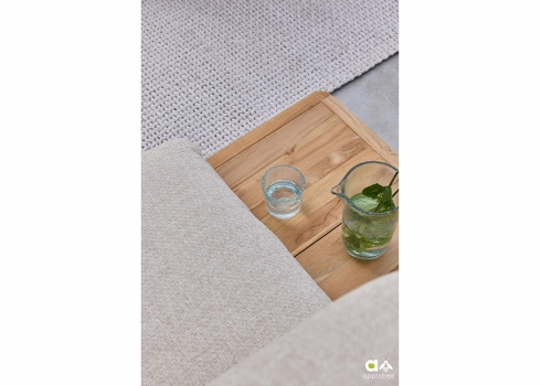 Tugitool vasak Apple Bee SLING pruun / beež, 108x85xH68 cm