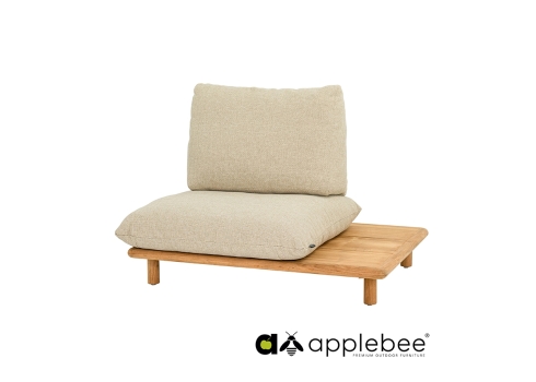 Tugitool vasak Apple Bee SLING pruun / beež, 108x85xH68 cm