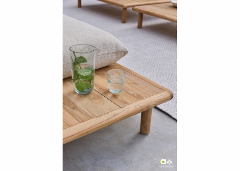 Tugitool parem Apple Bee SLING pruun / beež, 108x85xH68 cm