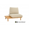 Tugitool parem Apple Bee SLING pruun / beež, 108x85xH68 cm
