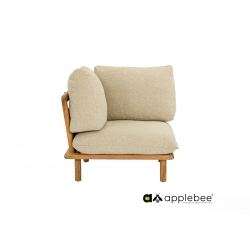 Diivan nurk Apple Bee SLING pruun / beež, 85x85xH68 cm