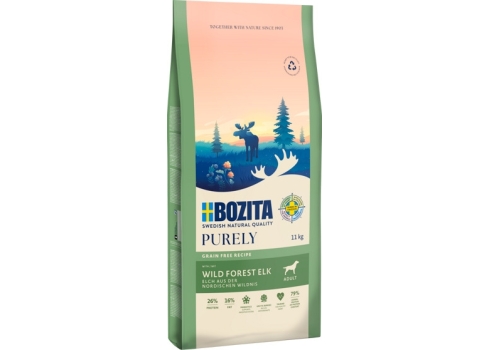 Bozita Purely Adult Grain Free Elk koeratoit 11kg