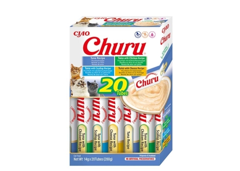 Churu Tuna Varieties multipakk kassimaius 20 x 14g