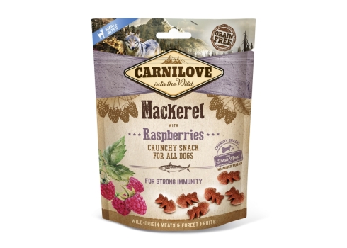 Carnilove Mackerel with Raspberries värske lihaga koeramaius 200g