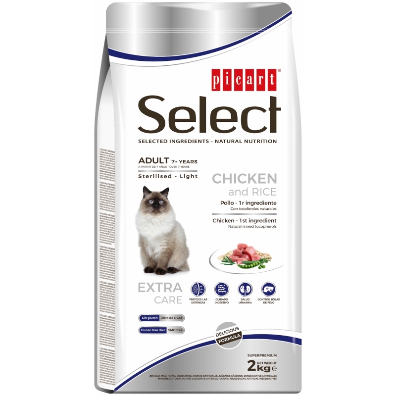 Select 7+ Years Sterlised - Light kassitoit 2kg Select 7+ Years Sterlised - Light kassitoit 2kg