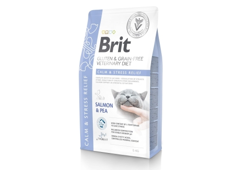 Brit Veterinary Diet Calm & Stress Relief erisööt kassidele 5kg