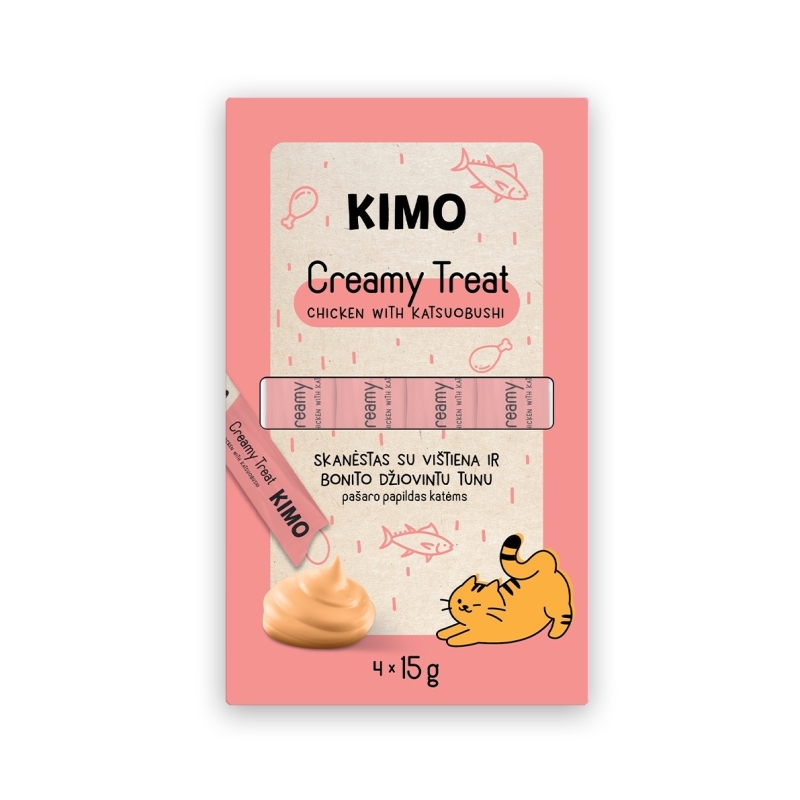 Kimo Chicken with Katsuobushi kassimaius 4x15g Kimo Chicken with Katsuobushi kassimaius 4x15g