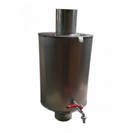 Korstnatoru veeboiler (roostevaba) maht 25 liitrit