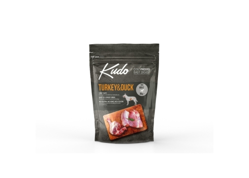 Kudo Turkey & Duck Mini külmpressitud koeratoit 3kg