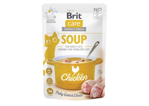 Brit Care Soup with Chicken kanasupp kassidele 75g