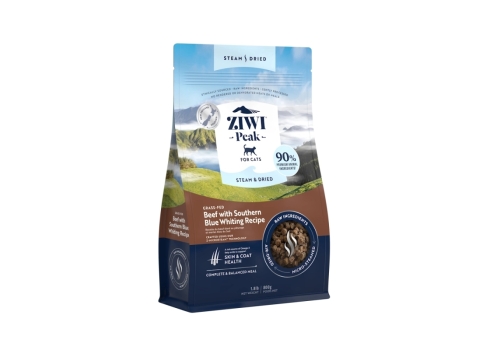 Ziwi Peak Steam & Dried Beef kassitoit 800g