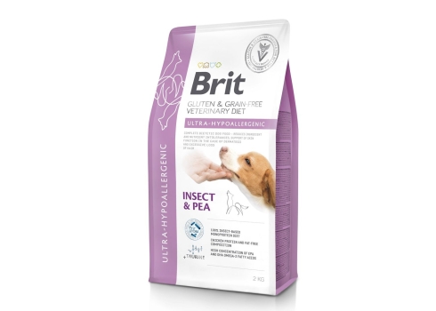 Brit Veterinary Diet Ultra-Hypoallergenic erisööt koertele 2kg