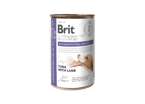 Brit Veterinary Diet Gastrointestinal - Low Fat konserv koerale 400g