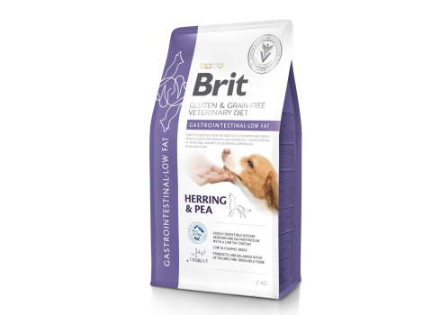 Brit Veterinary Diet Gastrointestinal - Low Fat erisööt koertele 2kg