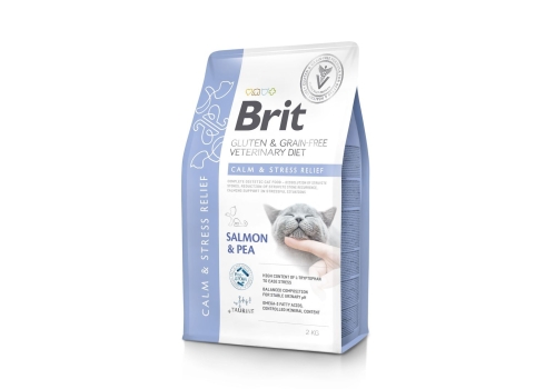 Brit Veterinary Diet Calm & Stress Relief erisööt kassidele 2kg