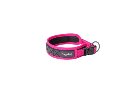 Freedog Boreal fuksiaroosa kaelarihm koerale 25mm x 53-63cm