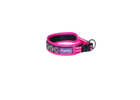 Freedog Boreal fuksiaroosa kaelarihm koerale 20mm x 43-52cm