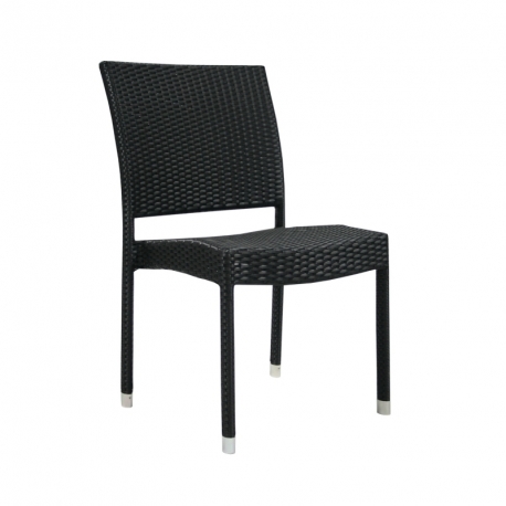 Tool wicker-3 must, aiamööbel, Horeca välimööbel