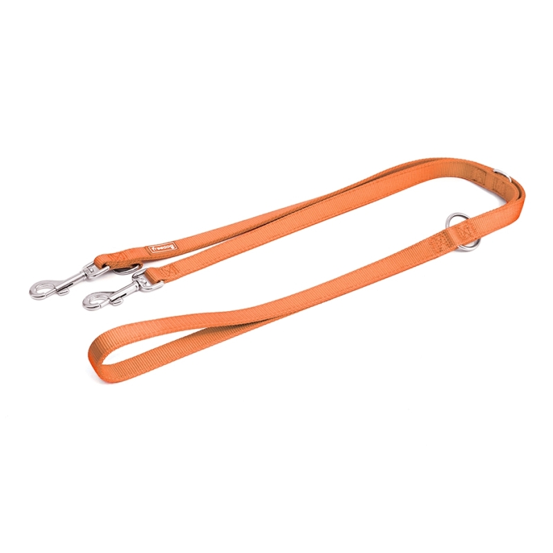 Freedog oranž nailonist treeningrihm koerale 2x200cm