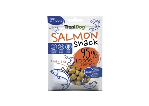 TropiDog Salmon Snack koeramaius 70g