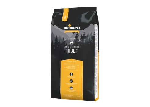 Chicopee HNL Adult Lamb & Potato koeratoit 12kg