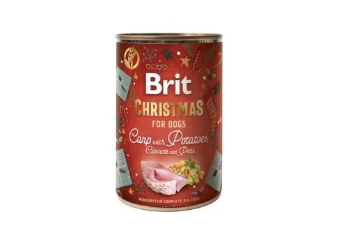 Brit Care Mono Protein Christmas konserv koertele 400g