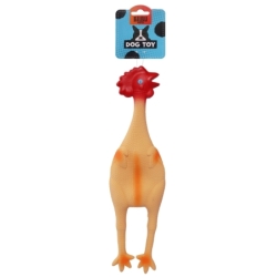 Bubu Pets koeralelu lateksist kana piiksuga 47cm