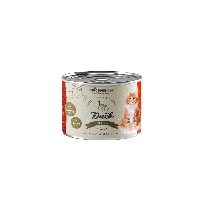 Chicopee Gourmet Special Duck & Chicken konserv kassidele 195g Chicopee Gourmet Special Duck & Chicken konserv kassidele 195g