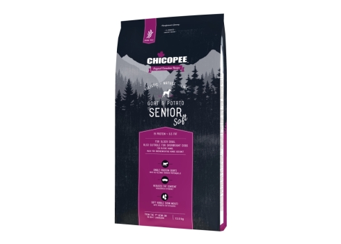 Chicopee HNL Soft Senior Goat & Potato koeratoit 12kg
