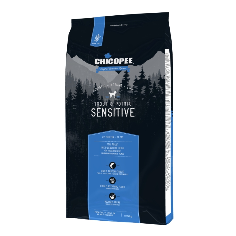 Chicopee HNL Sensitive Trout & Potato koeratoit 12kg Chicopee HNL Sensitive Trout & Potato koeratoit 12kg