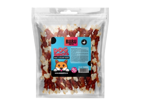 Bubu Pets koeramaius kaltsiumikondid pardiga 500g